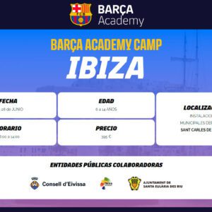 Inscripción Barça Academy Camp Ibiza